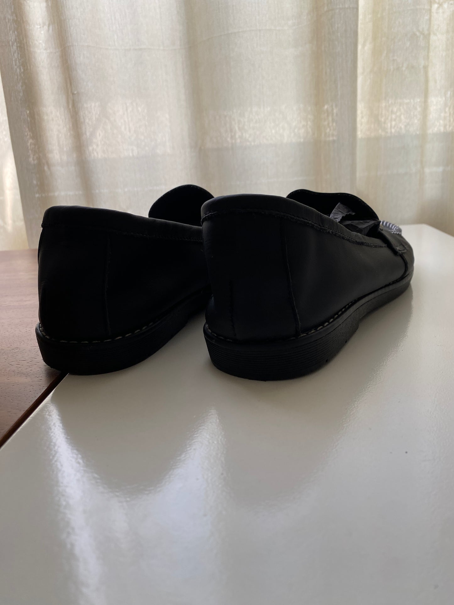 Zapatos de piel negros, Talla 25, Mujer