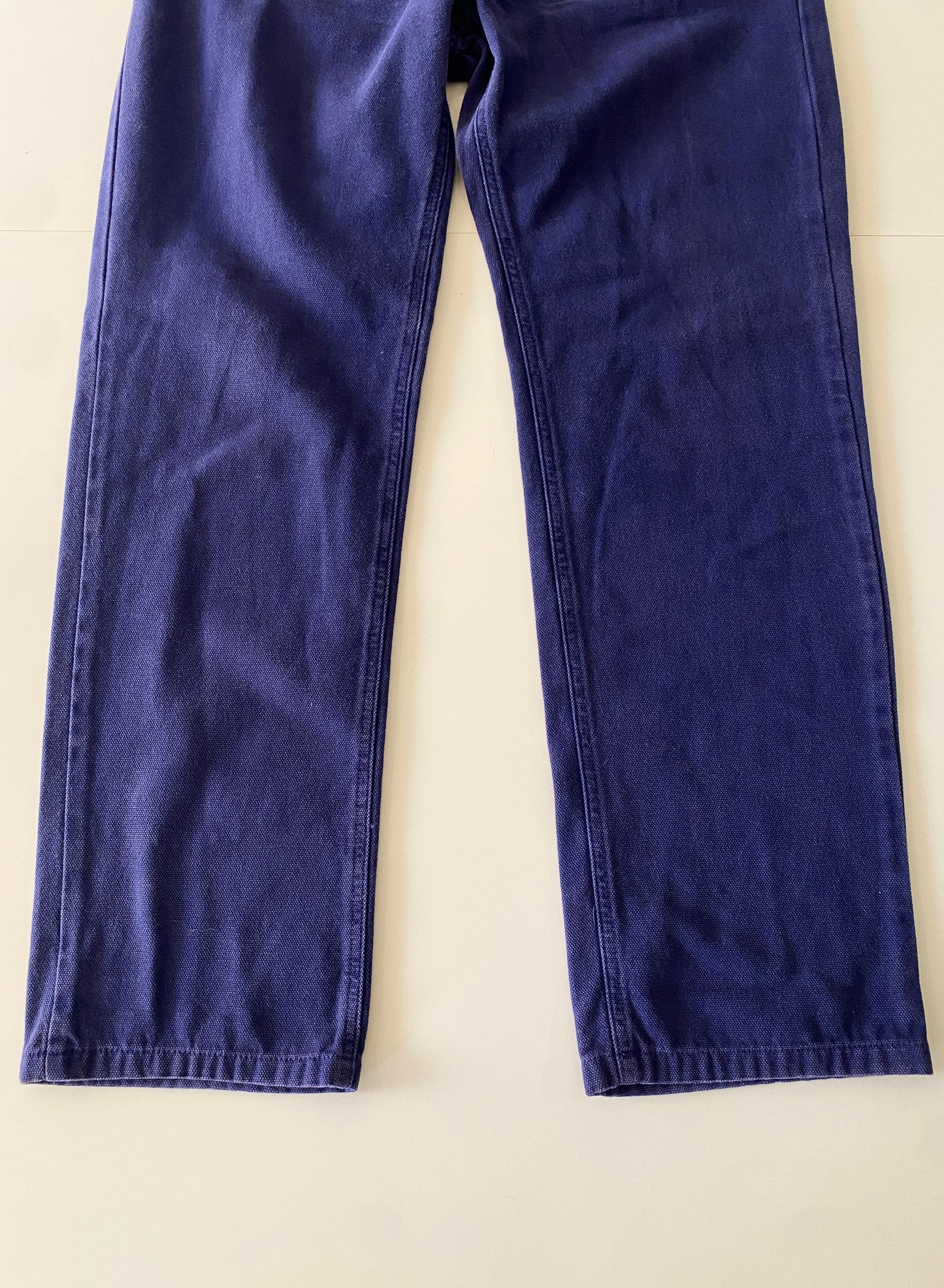 Jeans morados de diseñador, Talla 33, Hombre