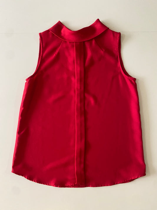Blusa sin mangas roja, Talla M, Mujer