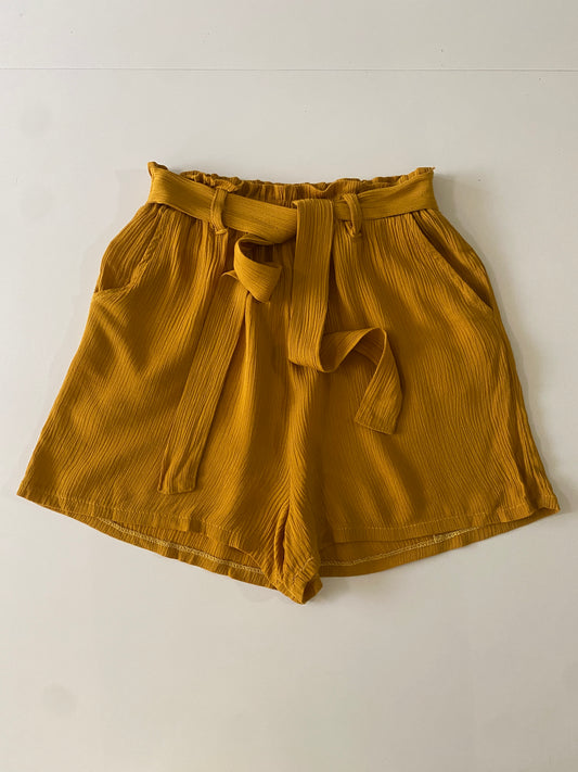 Shorts con elástico en cintura, Talla XS, Mujer