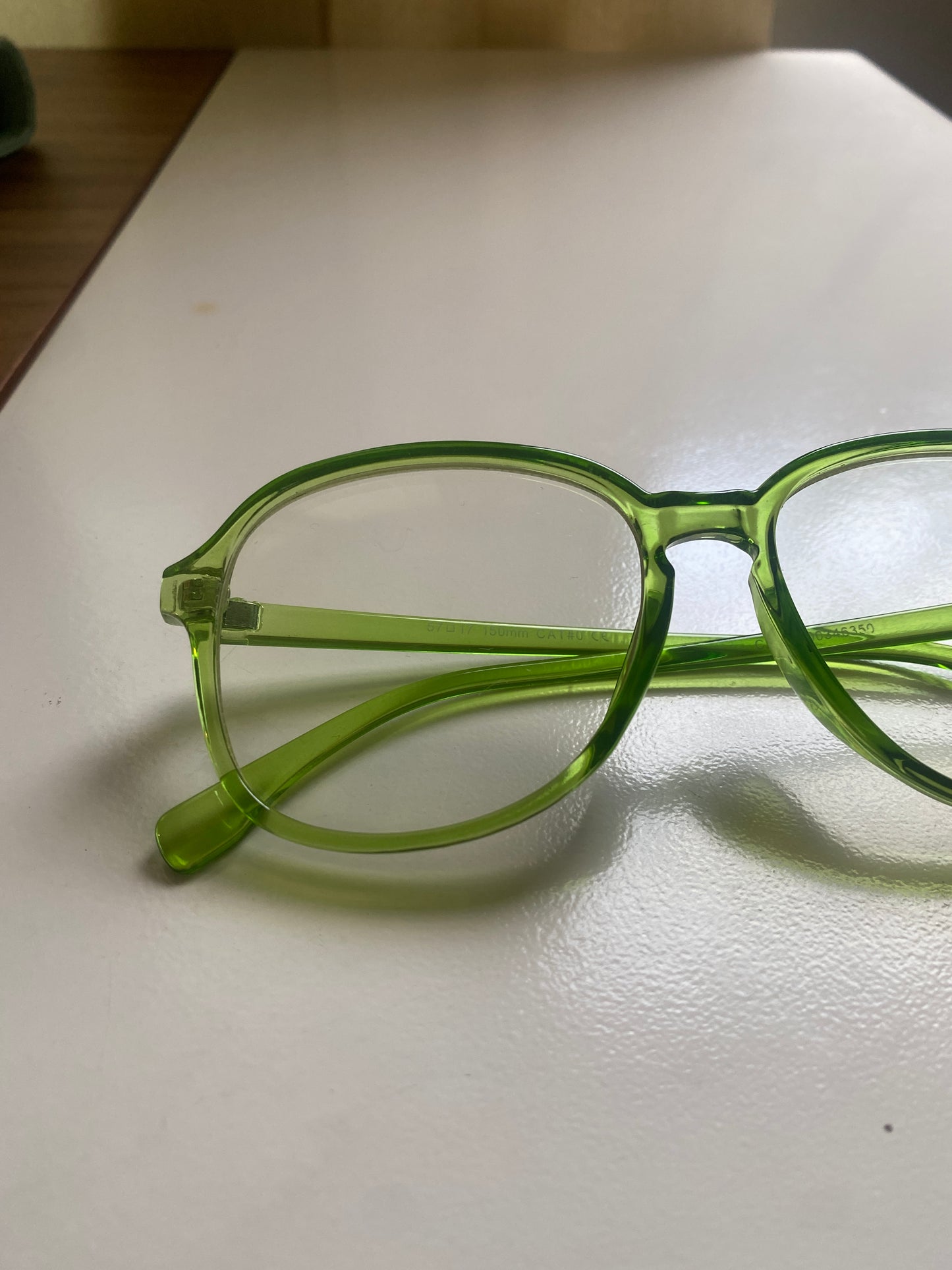 Lentes verdes, Unisex