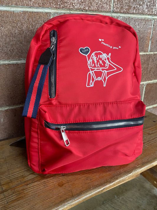 Mochila roja, (NWT)